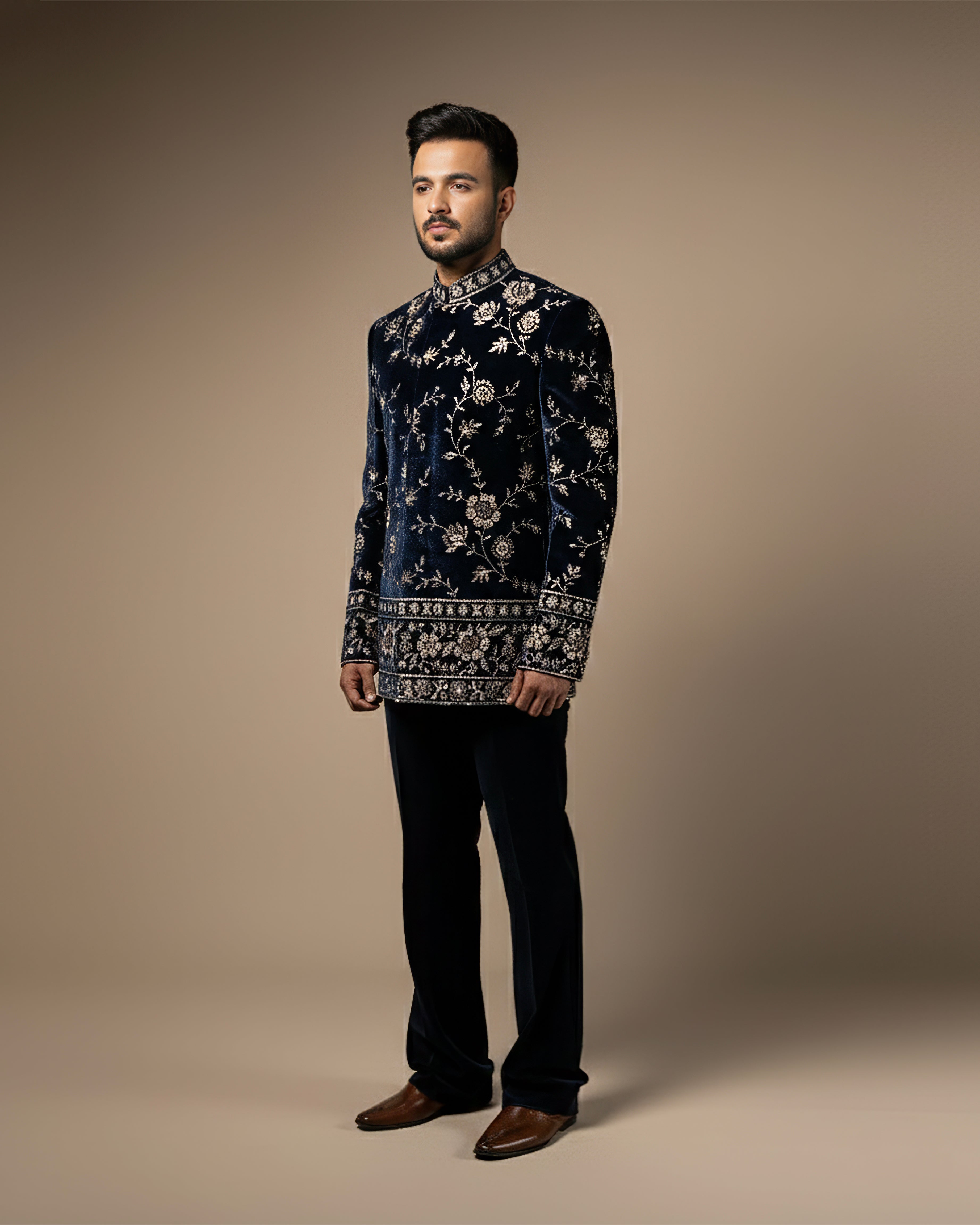 Neel Zareen Bandhgala Set